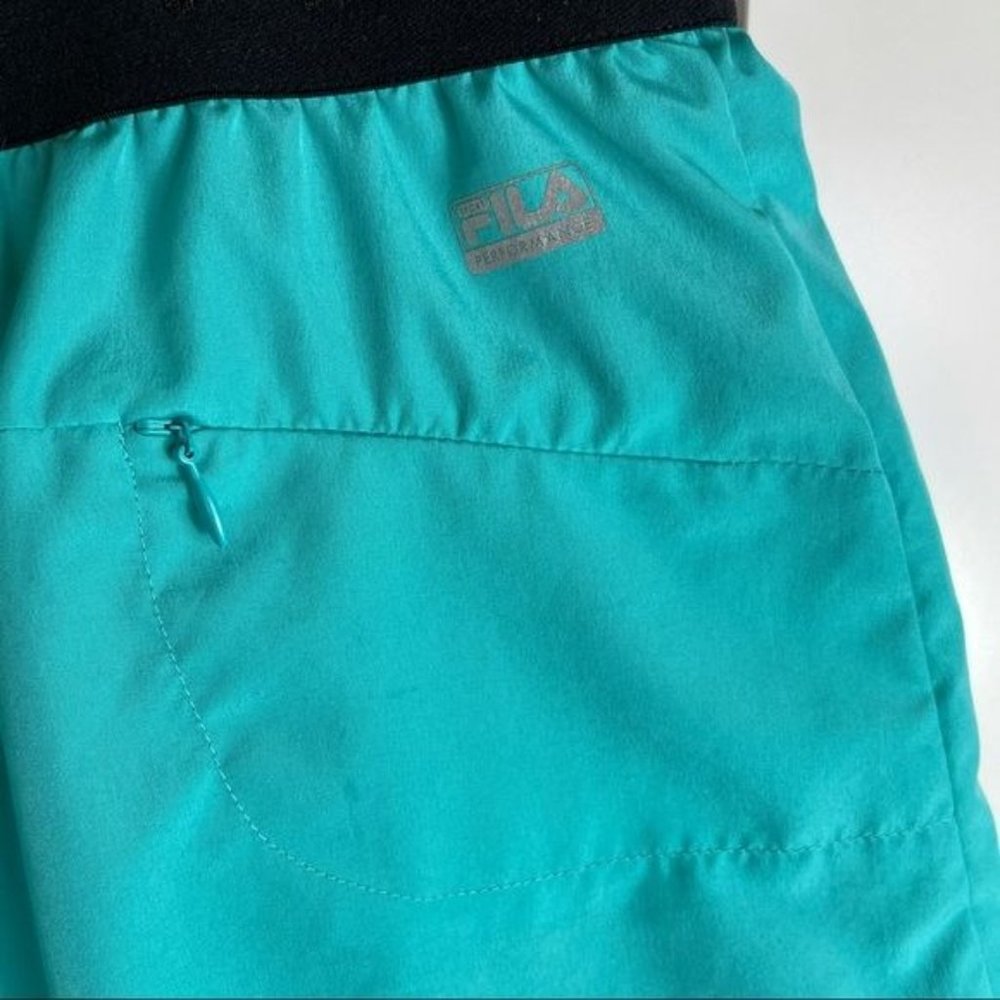 FILA Seafoam Running Skirt with Built in Shorts Size Large - Picture 4 of 7